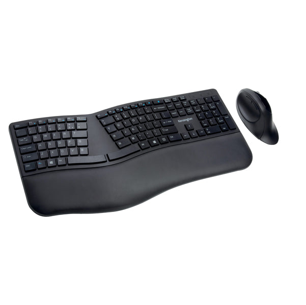 KENSINGTON - K75406IT - Set tastiera + mouse wireless ergonomici ProFit - Kensington - 91258 -  Conf. da 1 Pz.