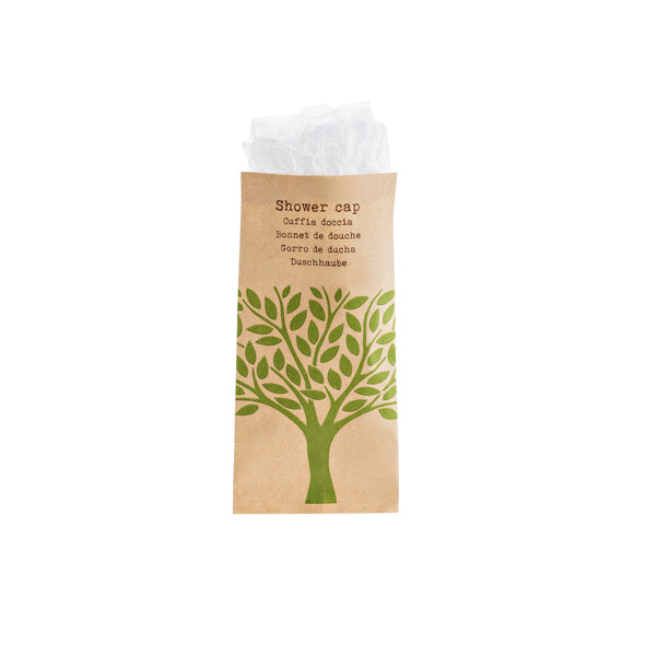 Leone - W3332 - Cuffie doccia imbustate linea Cortesia Natura - Leone - conf. 50 pezzi