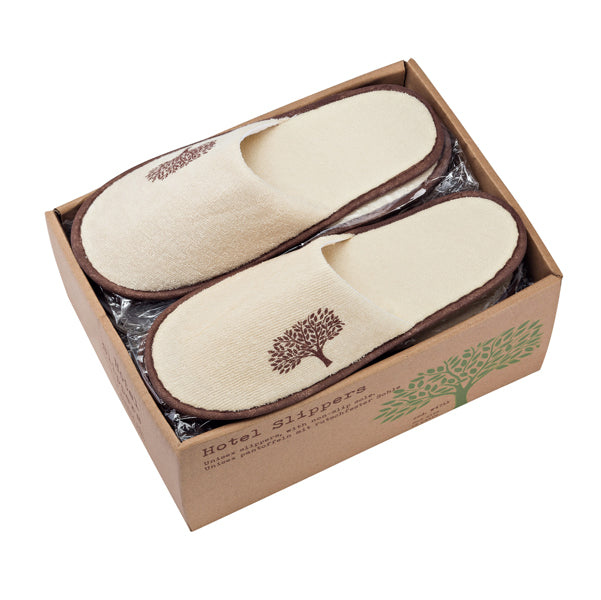 Leone - W4711 - Ciabatte in spugna linea Cortesia Natura - Leone - conf. 12 paia