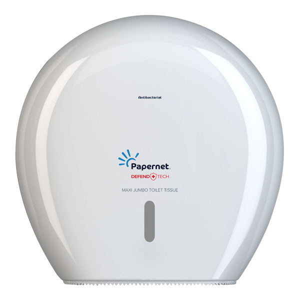 PAPERNET - 416146 - Dispenser antibatterico Defend Tech - per carta igienica Maxi Jumbo - Papernet