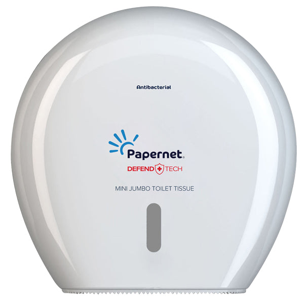 PAPERNET - 416145 - Dispenser antibatterico Defend Tech - per carta igienica Mini Jumbo - Papernet