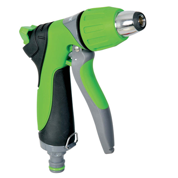 Verdemax - 9512 - Pistola a spruzzo regolabile - alluminio - Verdemax