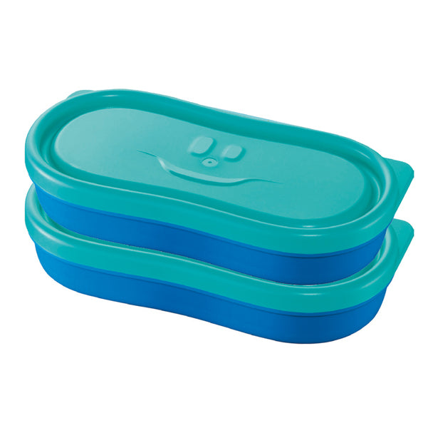 Maped Picnik - 870903 - Snack box Picnik Concept - blu - Maped - set 2 pezzi