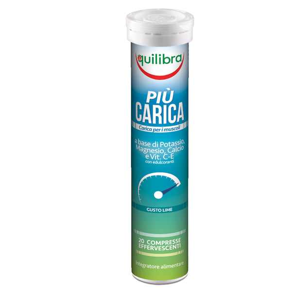 Equilibra - ECA - Integratore PiU' Carica - gusto lime - 20 compresse (90 gr cad.) - Equilibra