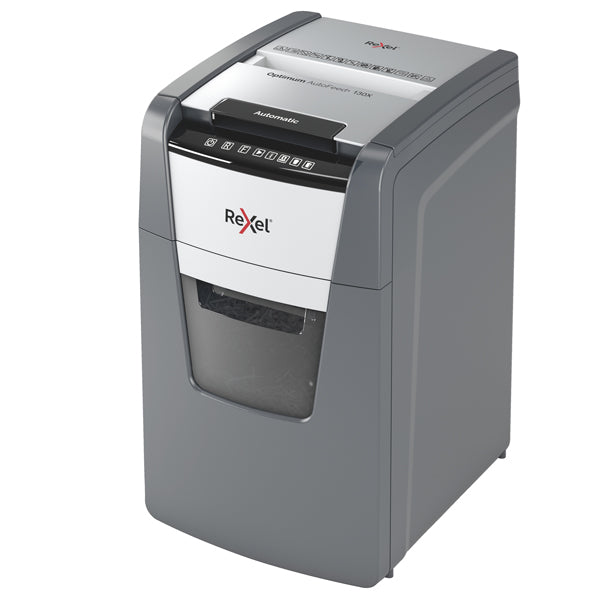 REXEL - 2020130XEU - Distruggidocumenti Optimum AutoFeed+ 130X - a frammenti - Rexel