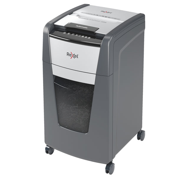 REXEL - 2020225XEU - Distruggidocumenti Optimum AutoFeed+ 225X - a frammenti - Rexel