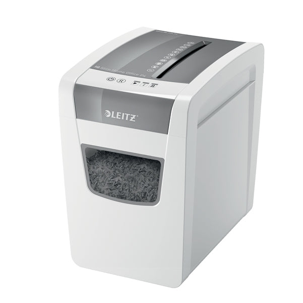 LEITZ - 80010000 - Distruggidocumenti Slim Home150 P4 IQ - a frammenti - Leitz
