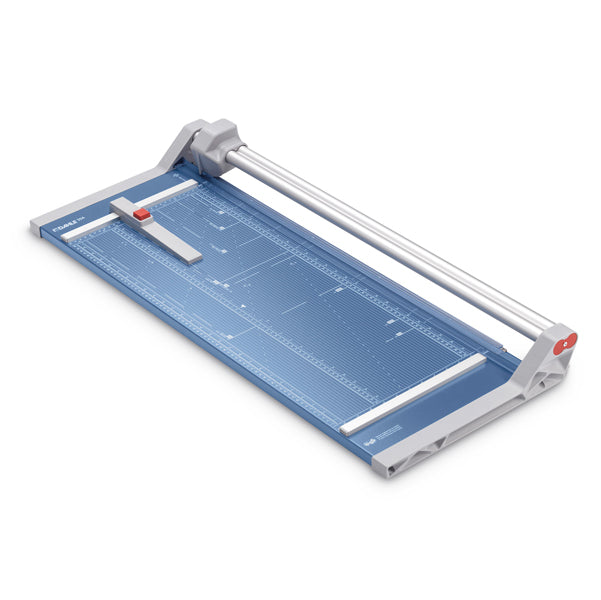 DAHLE - R000554 - Taglierina a rullo professionale 554 - 91,5 x 36 cm - 720 mm - 20 fogli - blu-grigio - Dahle
