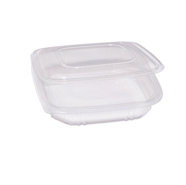 Cuki Professional - 48431022 - Contenitori in PP - con coperchio incernierato - 21,5 x 21,5 x 3,4 cm - Cuki Professional - pack 50 pezzi