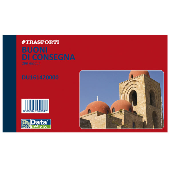 DATA UFFICIO - DU161420000 - Blocco buoni consegna - 100 x 176 mm - 100 fg - DU161420000 - Data Ufficio