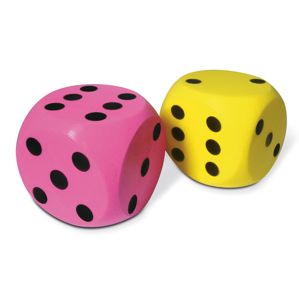 CWR - 3045 - Dado gigante - in spugna - 15 x 15 x 15 cm - CWR