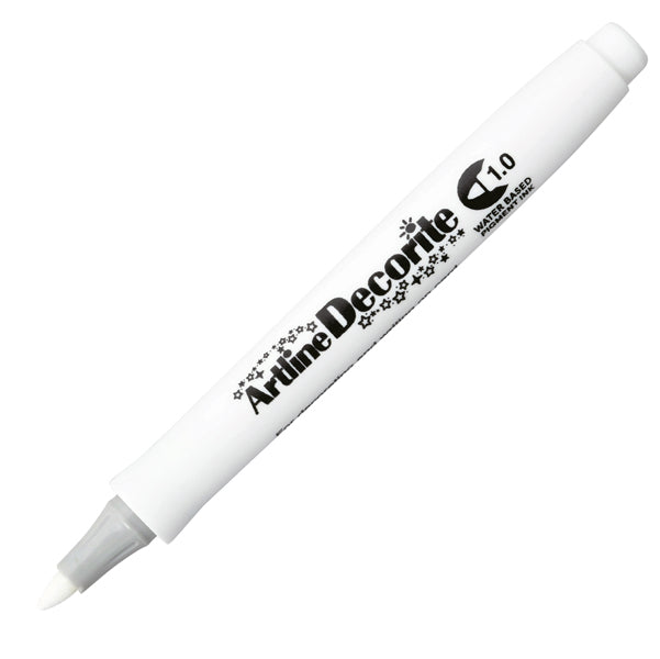ARTLINE - A EDF-1-BI - Marcatore Decorite - punta tonda - 1.0 mm - bianco - Artline