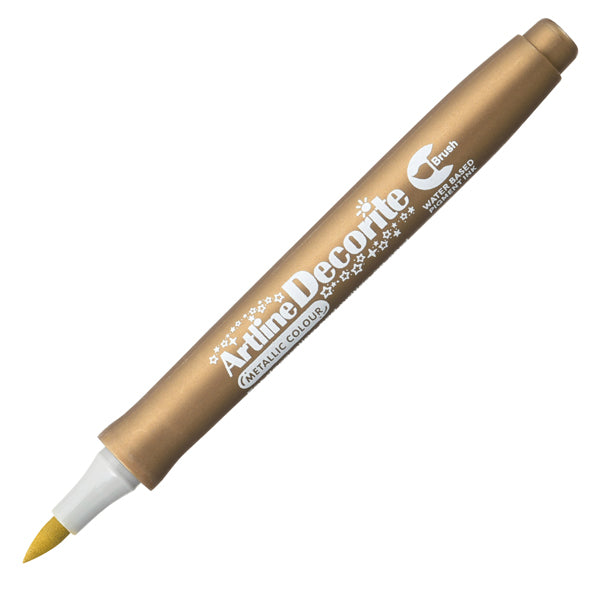 ARTLINE - A EDFM-F-O - Marcatore Decorite - punta pennello - oro - Artline