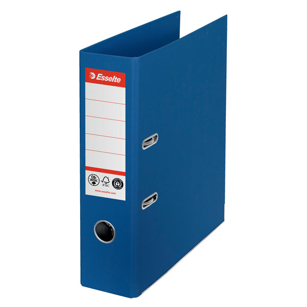 ESSELTE - 627565 - Registratore a leva - CO2 neutral - A4 - dorso 75 mm - blu - Esselte