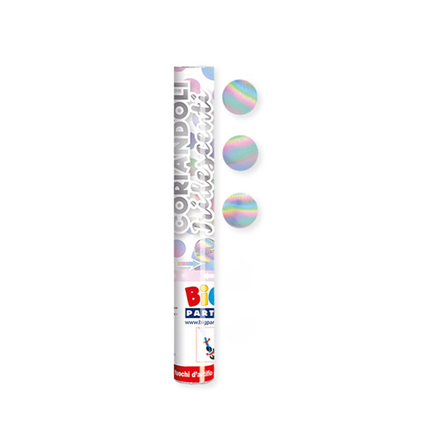 BIG PARTY - 50267 - Sparacoriandoli Cannon - colori assortiti - metal iridescente - 8 mt - Big Party