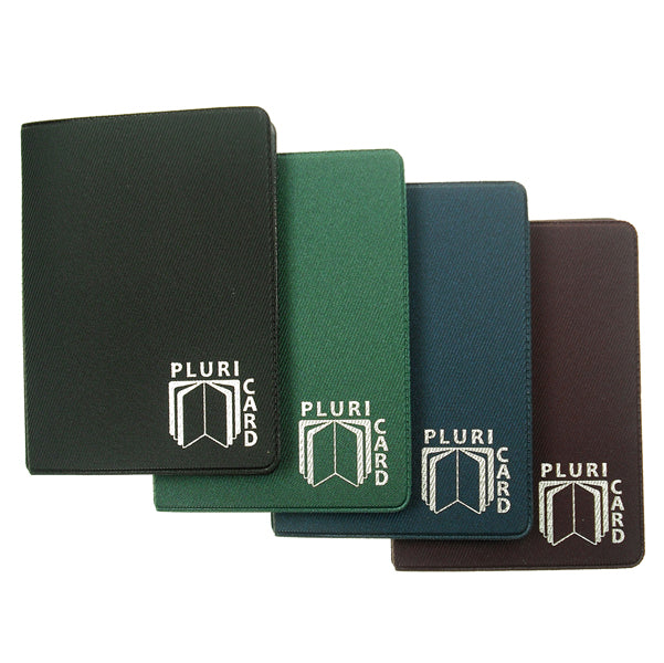 ALPLAST - 880 - Portacard a libro - 14 scomparti - in PVC gommato 880 - Alplast - conf. 24 pezzi
