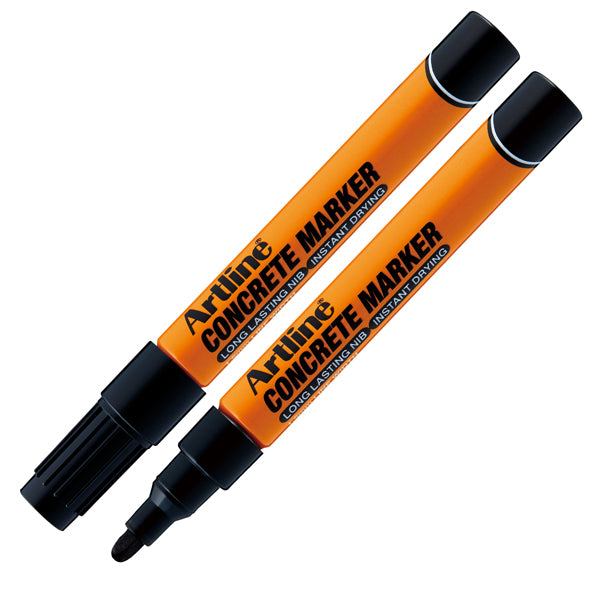 ARTLINE - ACRM-N - Marcatore permanente - per cemento e mattoni - punta tonda 1,5 mm - nero - Artline