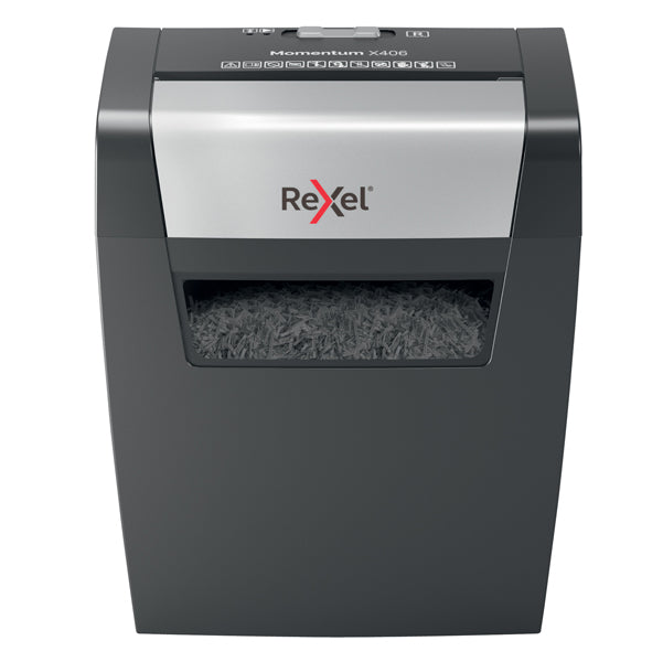 REXEL - 2104569EU - Distruggidocumenti Momentum X406 - a frammenti - Rexel