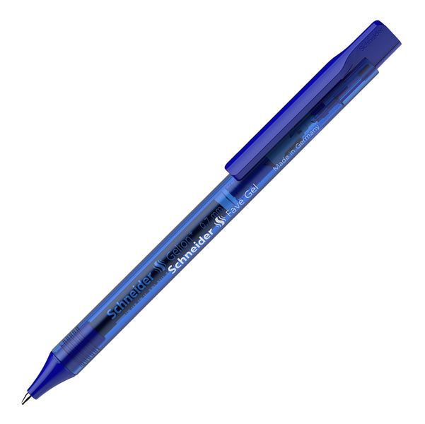 SCHNEIDER - P101103 - Penna gel Fave a scatto - punta 0.7 mm - blu - Schneider