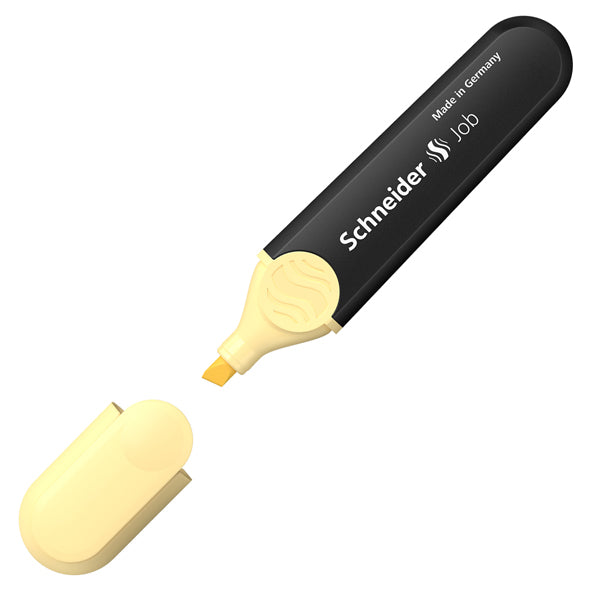 SCHNEIDER - P001525 - Evidenziatore Job - PPL - punta 1,5 mm - giallo pastello - Schneider