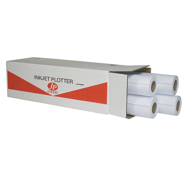 AS MARRI - 8789 - Carta JP One P.90M - per plotter inkjet - 610 mm x 50 mt - 90 gr - bianco opaco - As Marri