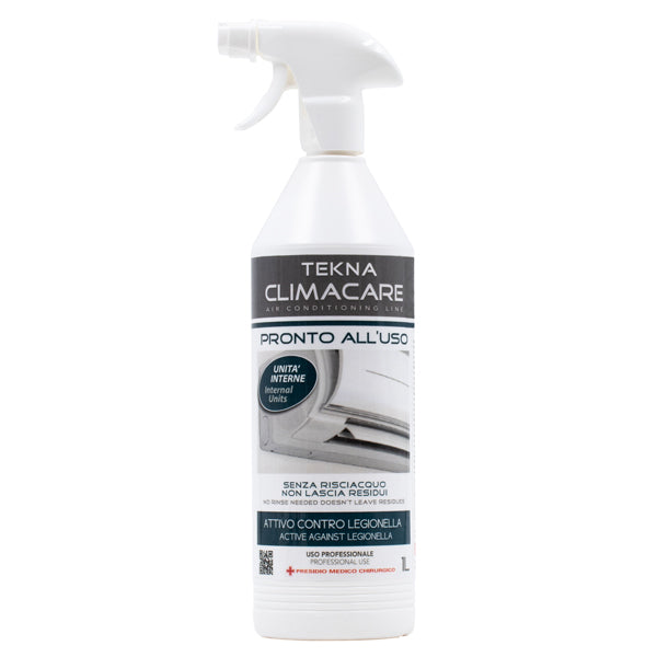 Tekna - K020 - Detergente disinfettante Climacare - pronto all’uso - 1 lT - Tekna