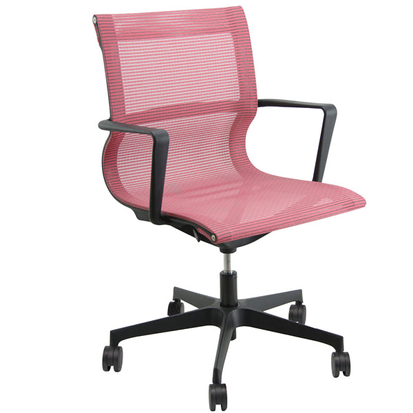 Unisit - TKN-CO - Poltrona direzionale Tekno TKN - con braccioli inclusi - coral - Unisit