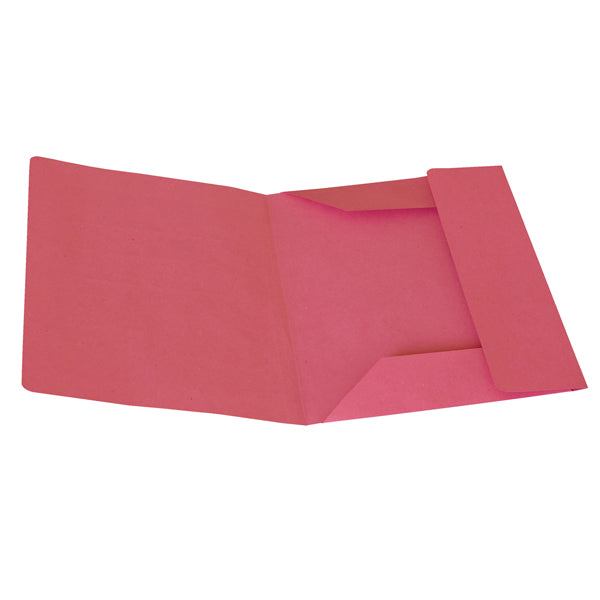 CART. GARDA - CG0111MLXXXAJ28 - Cartellina 3 lembi - senza stampa - 25 x 33 cm - 200 gr - magenta - Cartotecnica del Garda - conf. 50 pezzi