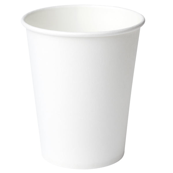 Signor Bio - PGC004BIO50B - Bicchiere in carta - 350 ml - bianco - Signor Bio - conf. 50 pezzi