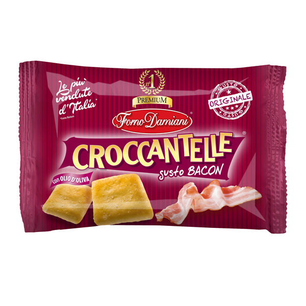 Brancato - FDCBA - Croccantelle - in sacchetto - 35 gr - gusto bacon - Brancato