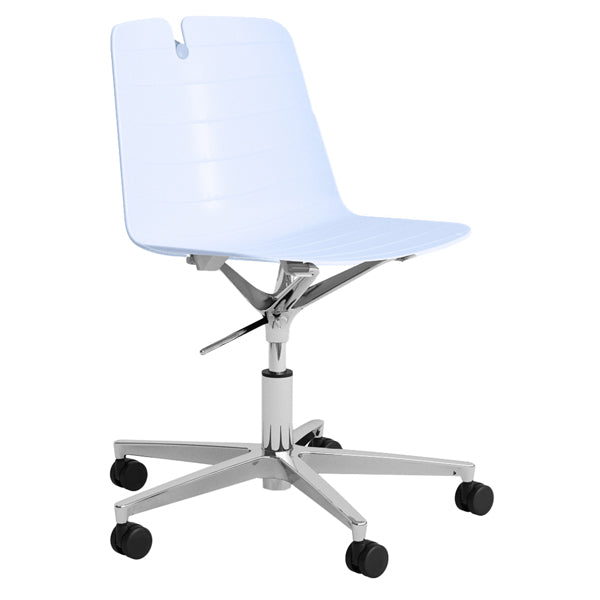 Unisit - MNGP-HO-BI - Seduta Home-Office Mindy MNGP - senza braccioli - celeste - Unisit