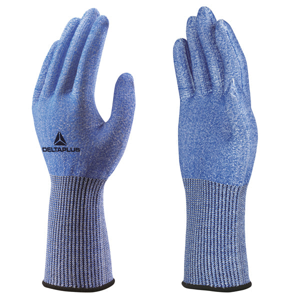 DELTAPLUS - VECUTB00BL07-VENICUT - Guanti da lavoro VenicutB00 Flash - in maglia - taglia 07 - blu-bianco - Deltaplus