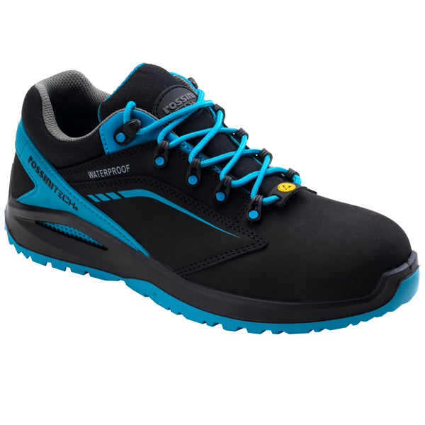 Rossini - SSRC405-39 - Calzatura di sicurezza Streif Low - S3 - numero 39 - nero-azzurro ottanio - Rossini
