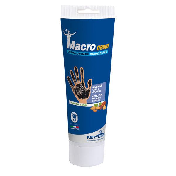 NETTUNO - 01047 - Crema lavamani MacroCream - in tubetto - 250 ml - Nettuno