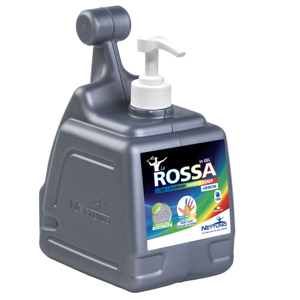 NETTUNO - 00588 - Gel lavamani La Rossa Gel - T-Box con dosatore - 3000 ml - Nettuno