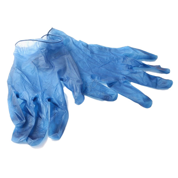 Linea Flesh - 1661-M - Guanti detectabili - senza polvere - taglia M - nitrile - blu - Linea Flesh - conf. 100 pezzi