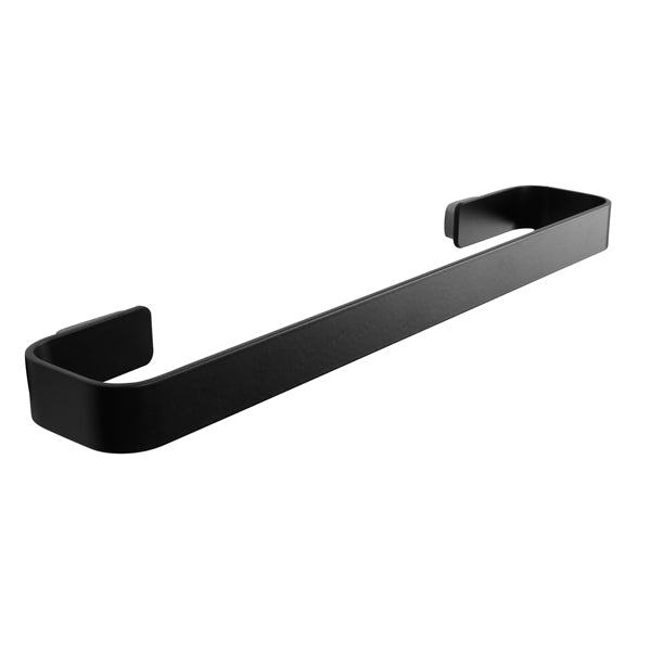 Laminart - RIG001-35-N - Portasalviette - 35 x 6,5 cm - acciaio inox verniciato - nero - Laminart
