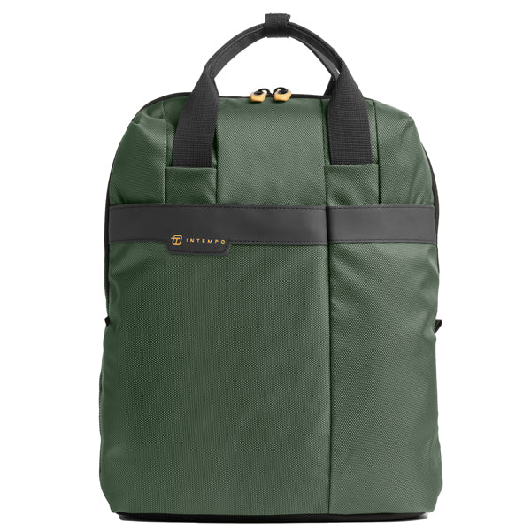 IN TEMPO - 9238JBL24 - Zaino Job - 31 x 45 x 15 cm - tessuto tecnico - verde - In Tempo