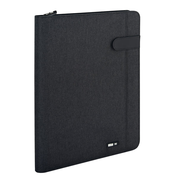 City Time - 61917 - Portablocco Flap - tessuto - nero - A4 - City Time - 99500 - Conf. da 1 Pz.