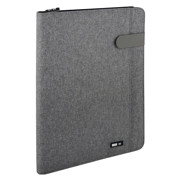 City Time - 61918 - Portablocco Flap - tessuto - grigio - A4 - City Time - 99501 - Conf. da 1 Pz.