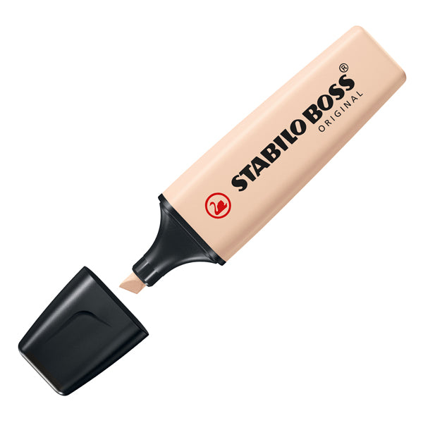 STABILO - 70-186 - Evidenziatore Stabilo Boss NatureColors - tratto 2 + 5 mm - sabbia - Stabilo - 99513 - Conf. da 10 Pz.