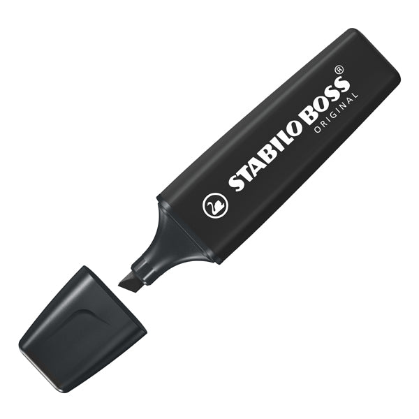 STABILO - 70-46 - Marcatore Stabilo Boss Original - tratto 2 - 5 mm - nero - Stabilo - 99515 - Conf. da 10 Pz.