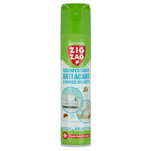 ZIG ZAG - 05-0755 - Anti acaro e cimici dei letti - bomboletta 300 ml - Zig Zag - 99540 - Conf. da 1 Pz.