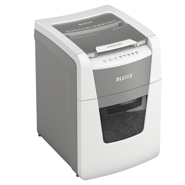 LEITZ - 80120000 - Distruggidocumenti Autofeed 100 P5 - automatico - Leitz IQ - 99565 - Conf. da 1 Pz.