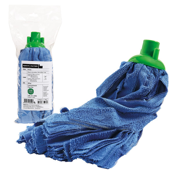 PERFETTO - 26504 - Mop Falcon - 200 gr - microfibra - verde - Perfetto - 99709 - Conf. da 1 Pz.