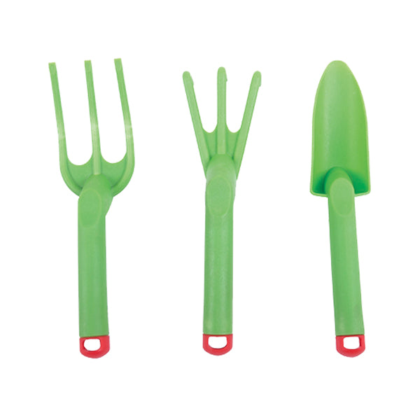 CWR - BJ297 - Set 3 attrezzi da giardinaggio bambino - Cwr - 99833 - Conf. da 1 Pz.