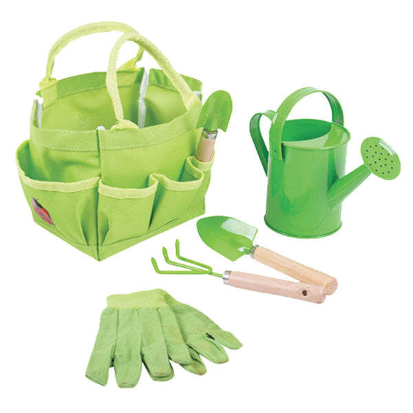 CWR - BJ279 - Borsa con 5 attrezzi da giardinaggio bambino - Cwr - 99834 - Conf. da 1 Pz.