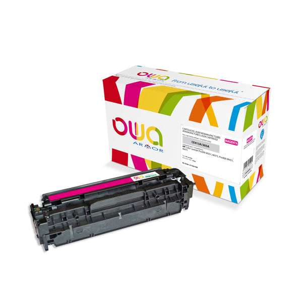 ARMOR - K15581OW - Armor - Toner Compatibile per Hp - Magenta - CE412A - 2.600 pag