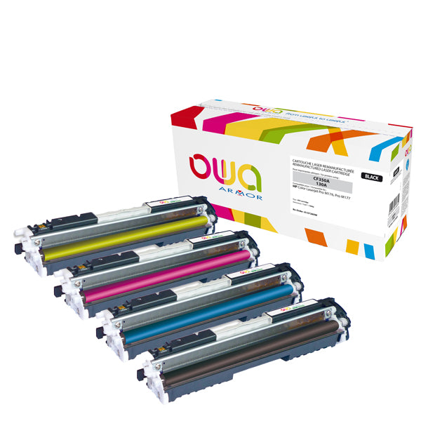 ARMOR - K15729W - Armor - Toner Compatibile per HP 130A - Ciano - CF353A - 1.000 pag - ARMK15729 - Conf. da 1 Pz.