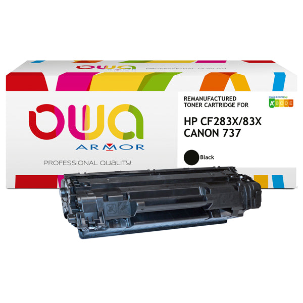 ARMOR - K15791OW - Armor Toner Compatibile Nero per Canon 737_2.200 pag - ARMK15791 - Conf. da 1 Pz.
